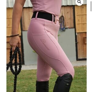 Diamond Equestrian Pink Riding Pants